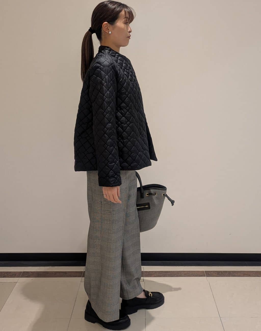 mikiさんの「COUP DE CHANCE｜【手洗い可】ストレートワイドパンツ」を使ったコーディネート