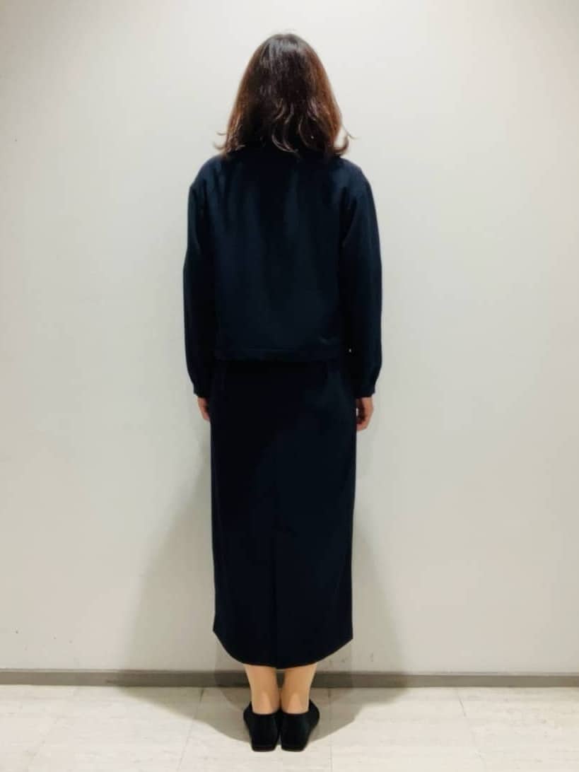 fujiさんの「INDIVI｜【洗える／UVケア／吸汗速乾】ジョーゼットライトブルゾン」を使ったコーディネート