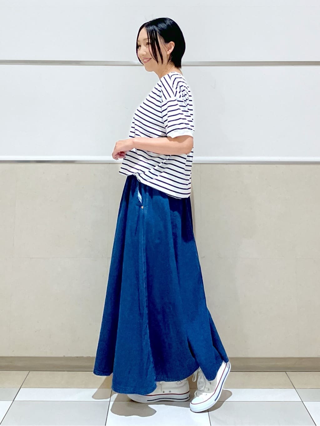 eriko さんの「Dessin｜【CONVERSE/コンバース】ハイカット」を使ったコーディネート
