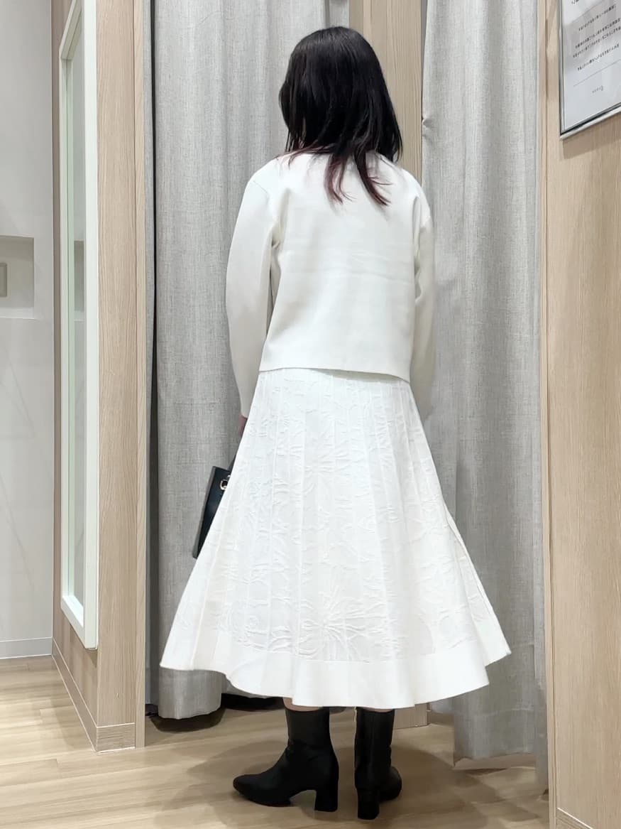 Fumikaさんの「grove｜【ウール混】軽やかに羽織れるショートコート」を使ったコーディネート
