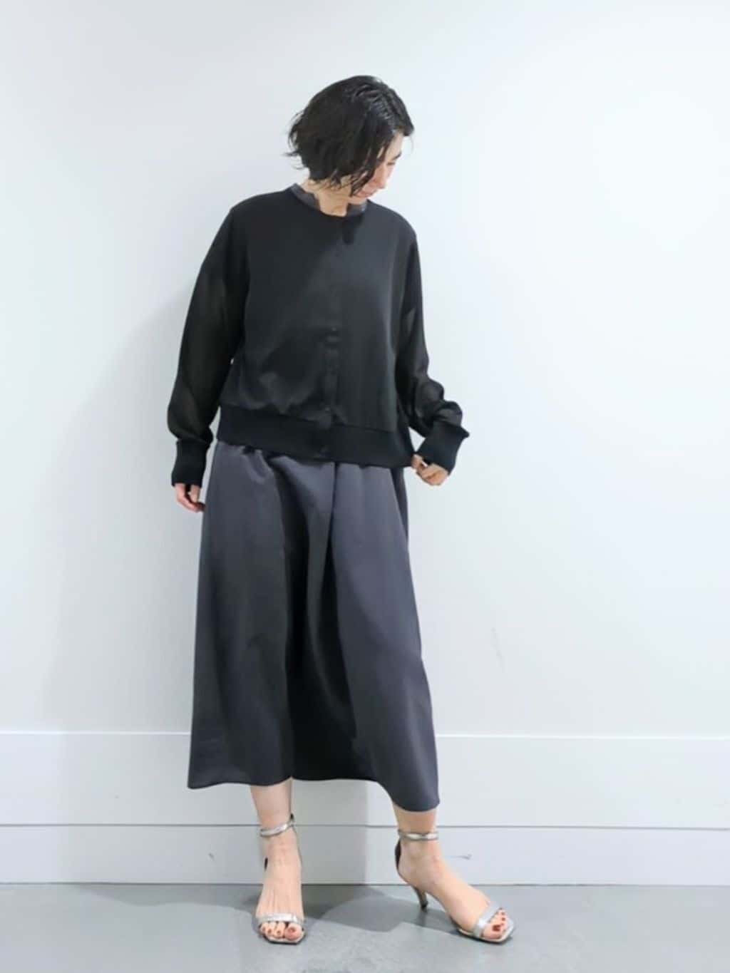 ミズタさんの「UNTITLED｜【UV/はっ水】リラククールワンピース」を使ったコーディネート