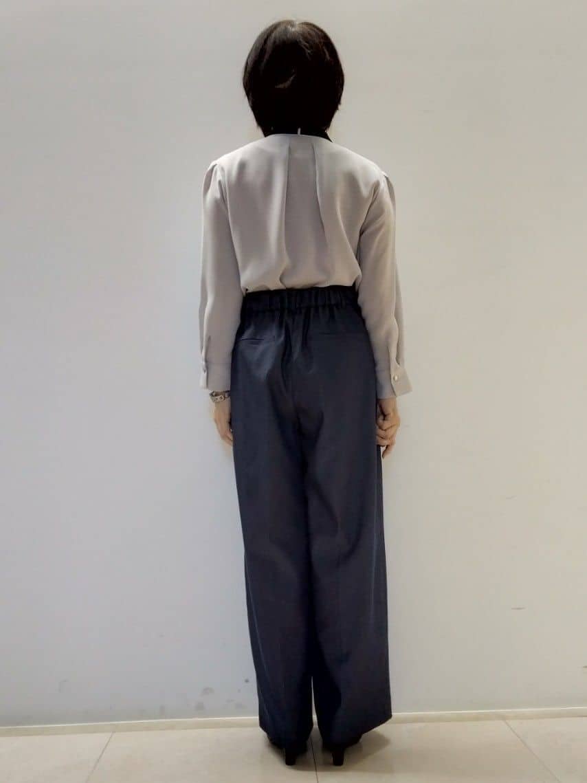 tokuさんの「Reflect｜【キレイめもカジュアルスタイルも◎】ストレートワイドシルエットパンツ」を使ったコーディネート