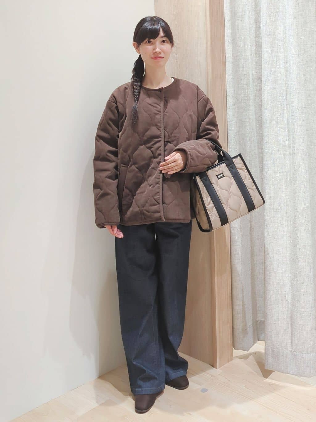 Yuiさんの「grove｜【2WAY・リバーシブル】大人が着たい上品コーデュロイジャケット」を使ったコーディネート