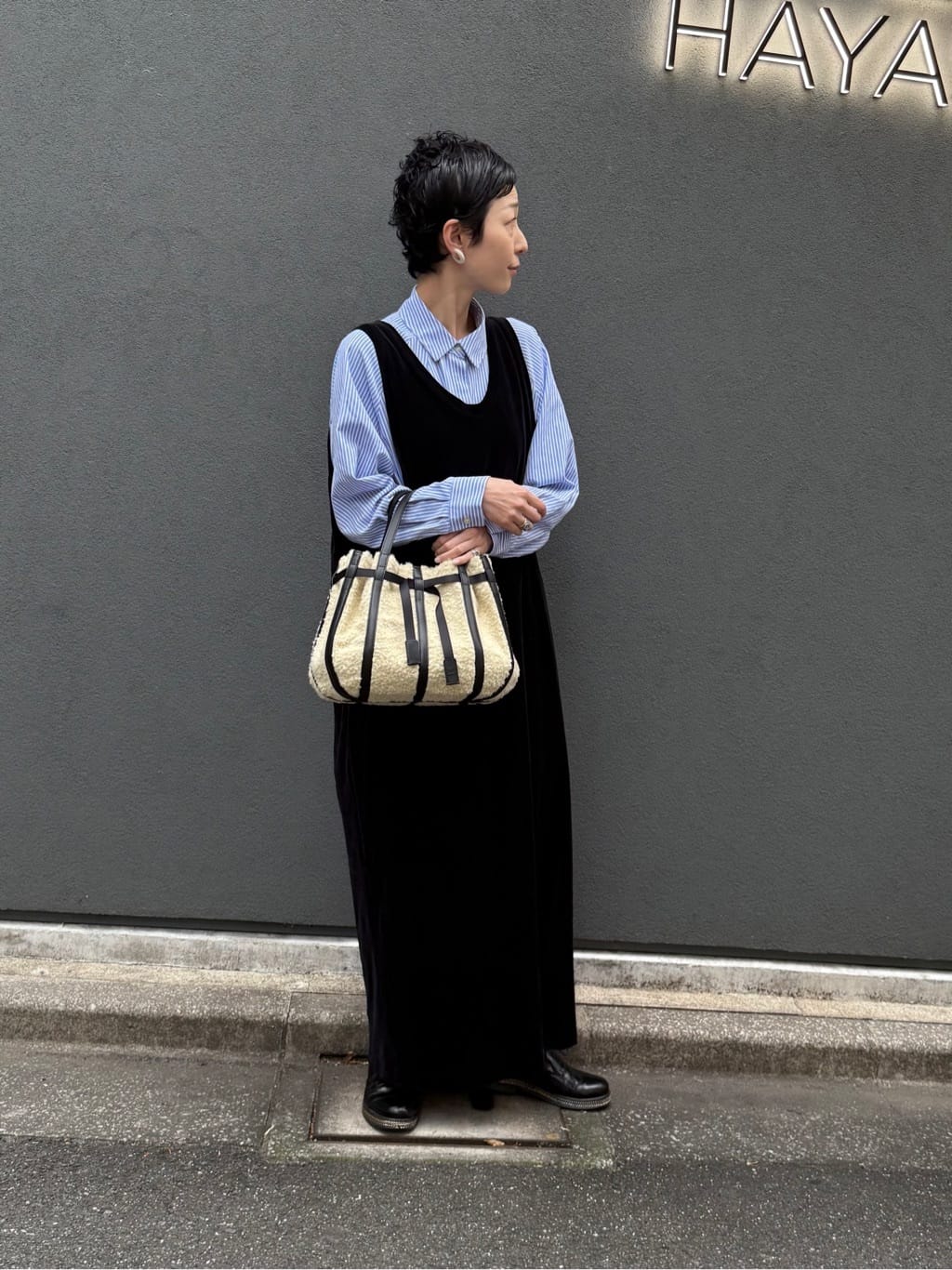 Kさんの「HIROKO HAYASHI｜PANIER COCCOLINA（パニエ コッコリーナ）ハンドバッグ」を使ったコーディネート