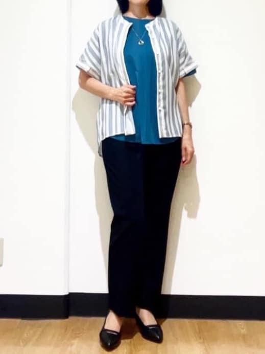 フクさんの「Reflect｜【前後で着られる2WAY◎】プルオーバージャージ」を使ったコーディネート