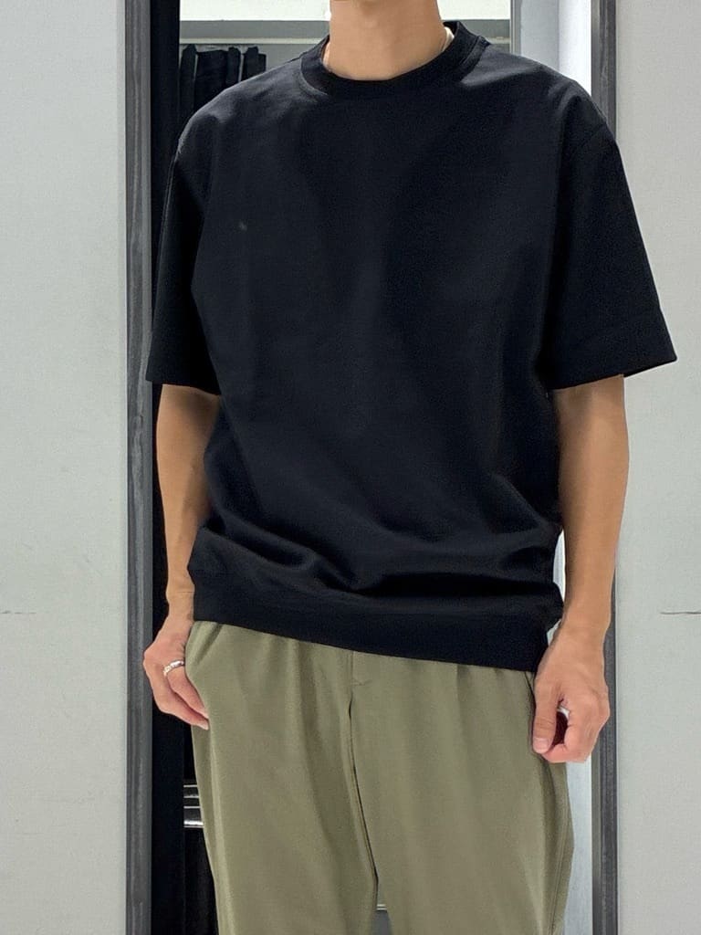 わいずみさんの「TAKEO KIKUCHI｜【COOL CITY WEAR】エアートール オープンカラーシャツ /接触冷感・通気性」を使ったコーディネート