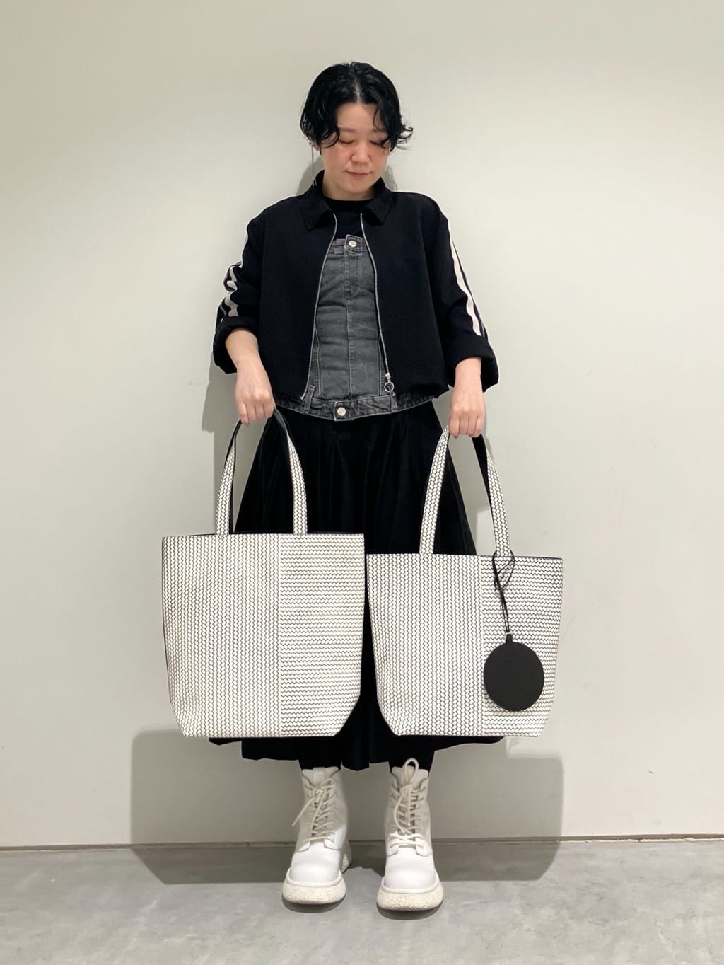 Cさんの「HIROKO HAYASHI｜OTTICA（オッティカ）トートバッグM」を使ったコーディネート