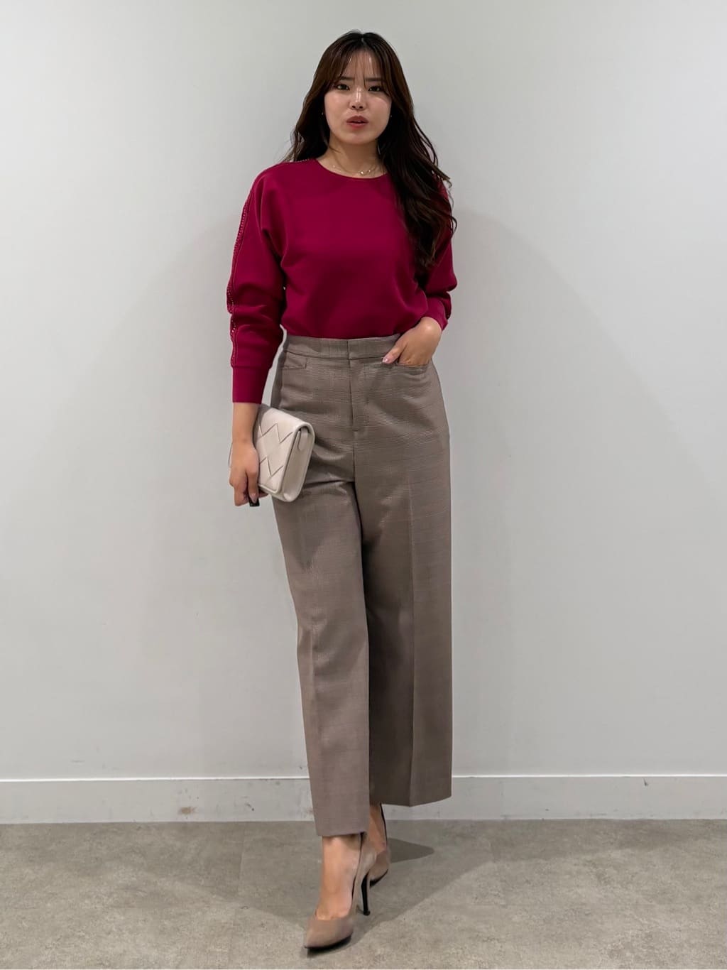 MISAKIさんの「COUP DE CHANCE｜【手洗い可】ストレートワイドパンツ」を使ったコーディネート