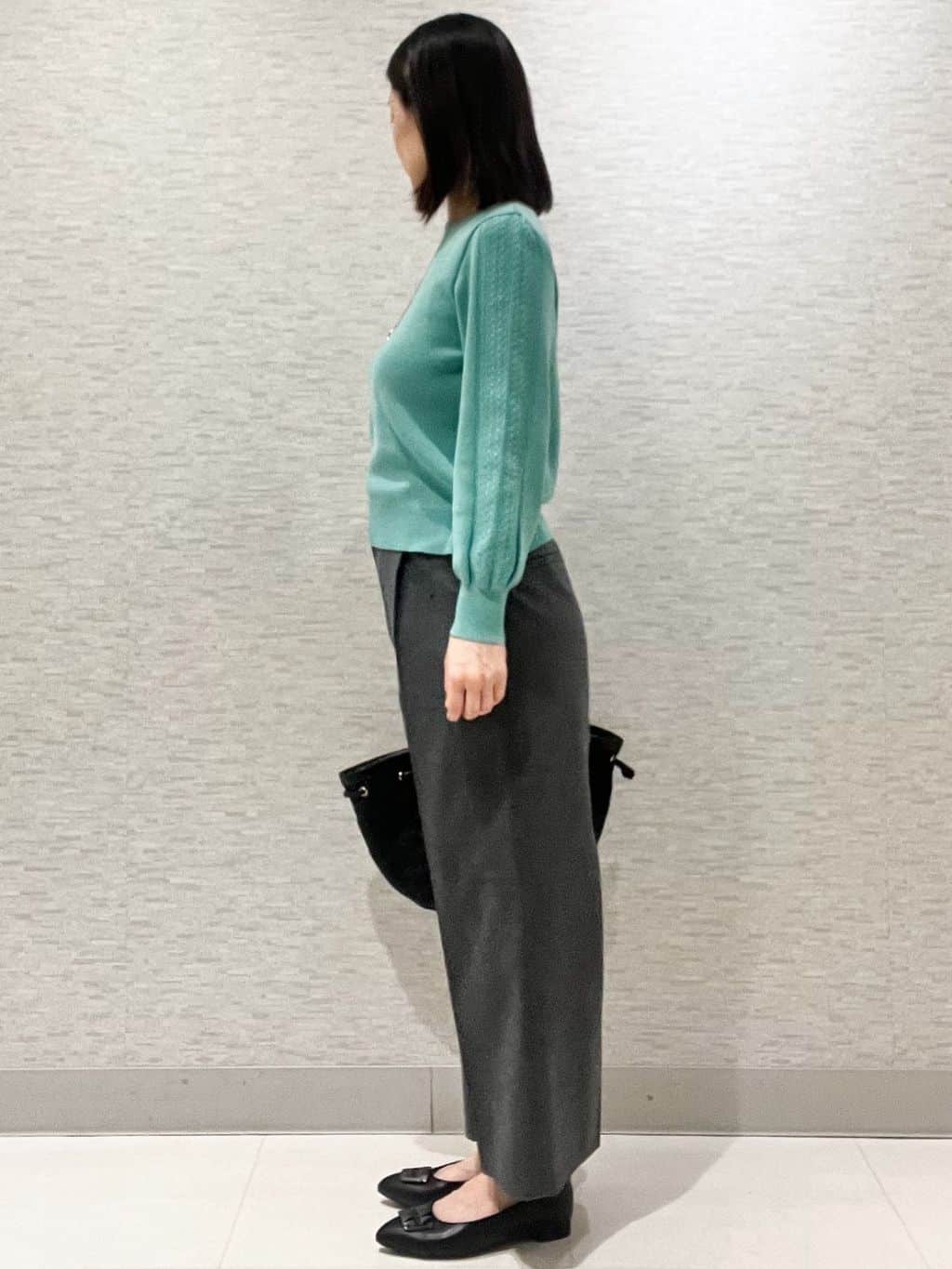 marikoさんの「Reflect｜【腰周りすっきり◎】ワイドクロップドパンツ」を使ったコーディネート