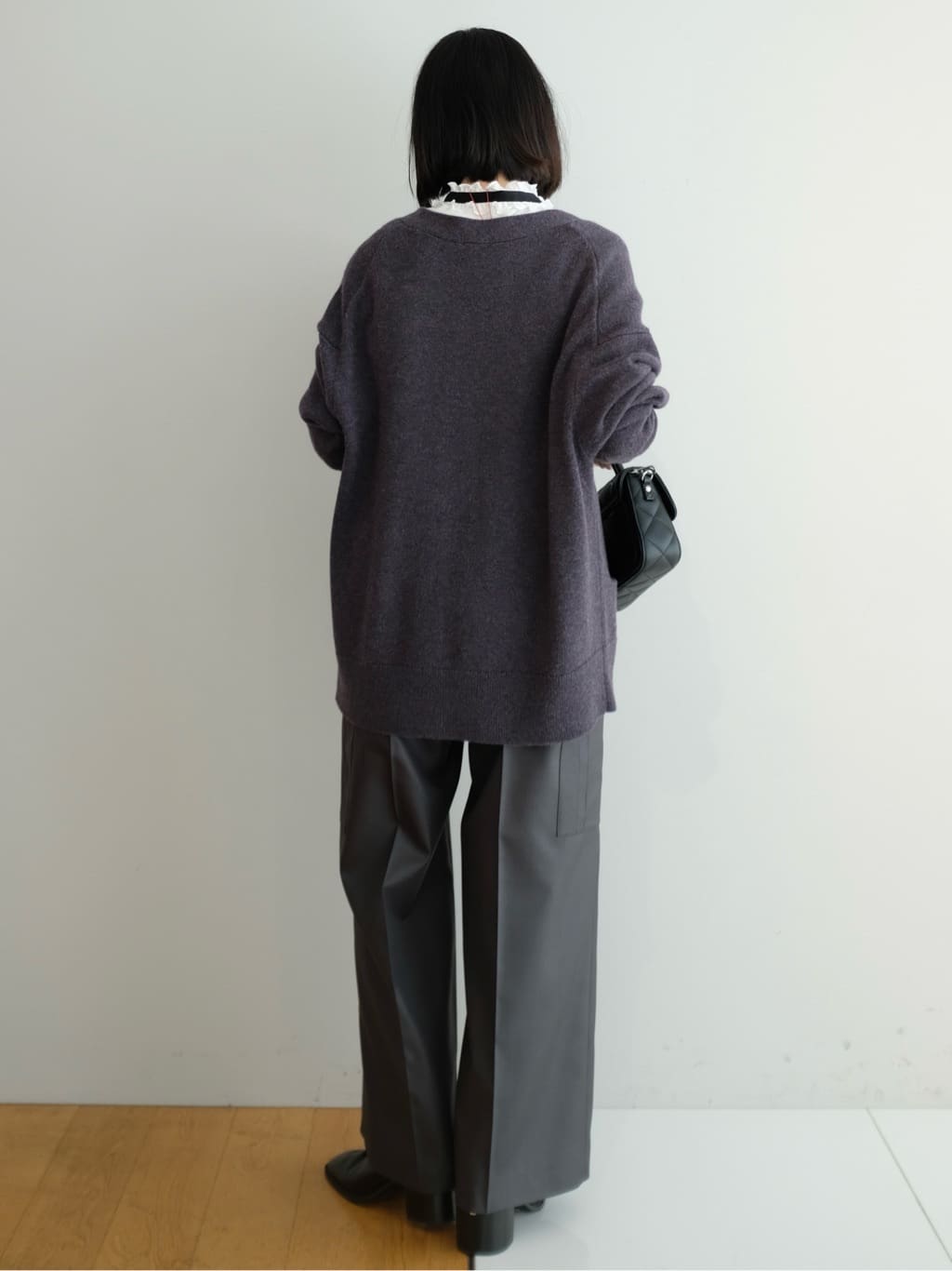 Kishimotoさんの「DRESSTERIOR｜レタードニットカーディガン」を使ったコーディネート