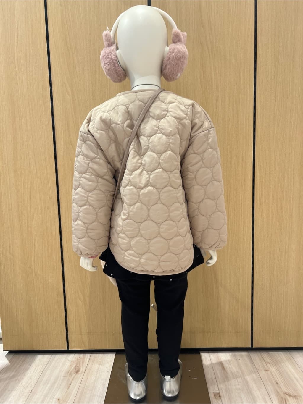 りーさんの「SHOO･LA･RUE｜【100-150cm/裏起毛】Aライン アソートスウェット」を使ったコーディネート