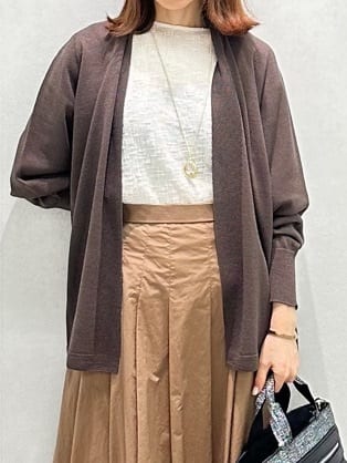 Miwaさんの「UNTITLED｜【後ろウエストゴム/セットアップ可】ファブリカタックスカート」を使ったコーディネート