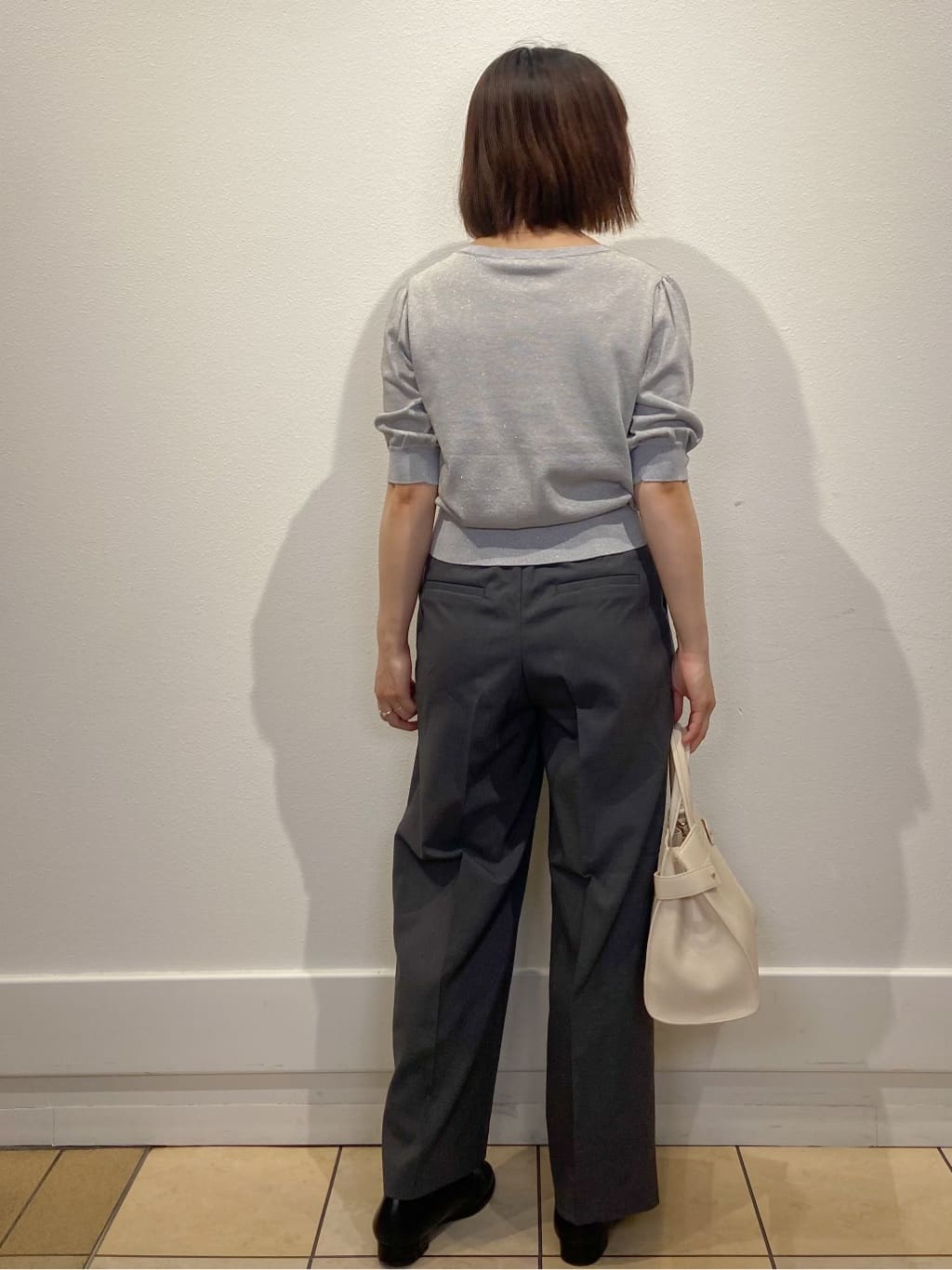 kimiさんの「index｜ストレッチ2タックワイドパンツ【洗濯機洗い可／接触冷感／吸水速乾】」を使ったコーディネート