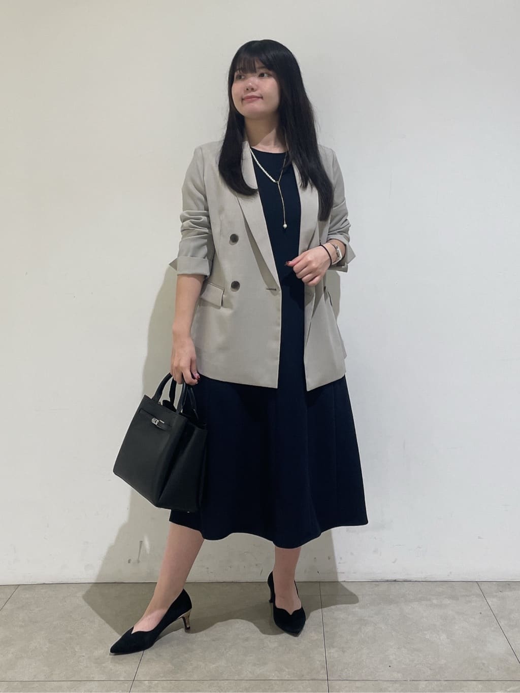 emikaさんの「INDIVI｜【UVケア】ライトダブルジャケット」を使ったコーディネート