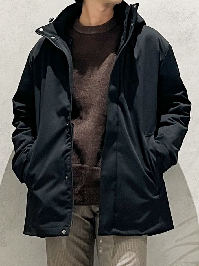 SHI-MAさんの「THE SHOP TK｜【3WAY】中綿ライナー付き カルゼコート　洗濯機OK/ON・OFF対応」を使ったコーディネート