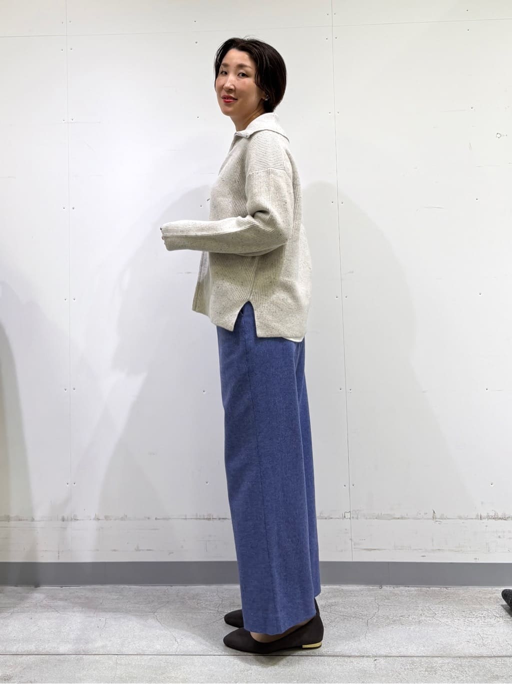 yuriさんの「INDIVI｜【2WAY】フェイクファートート」を使ったコーディネート