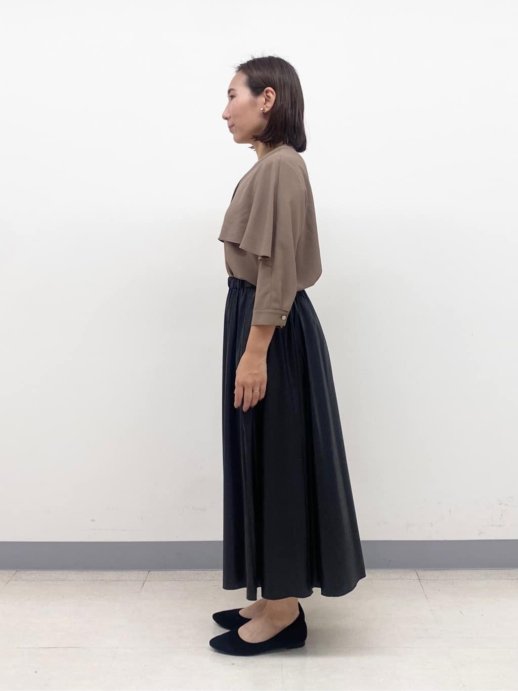 YUKARIさんの「INDIVI｜ミンク調フェイクファージレ」を使ったコーディネート