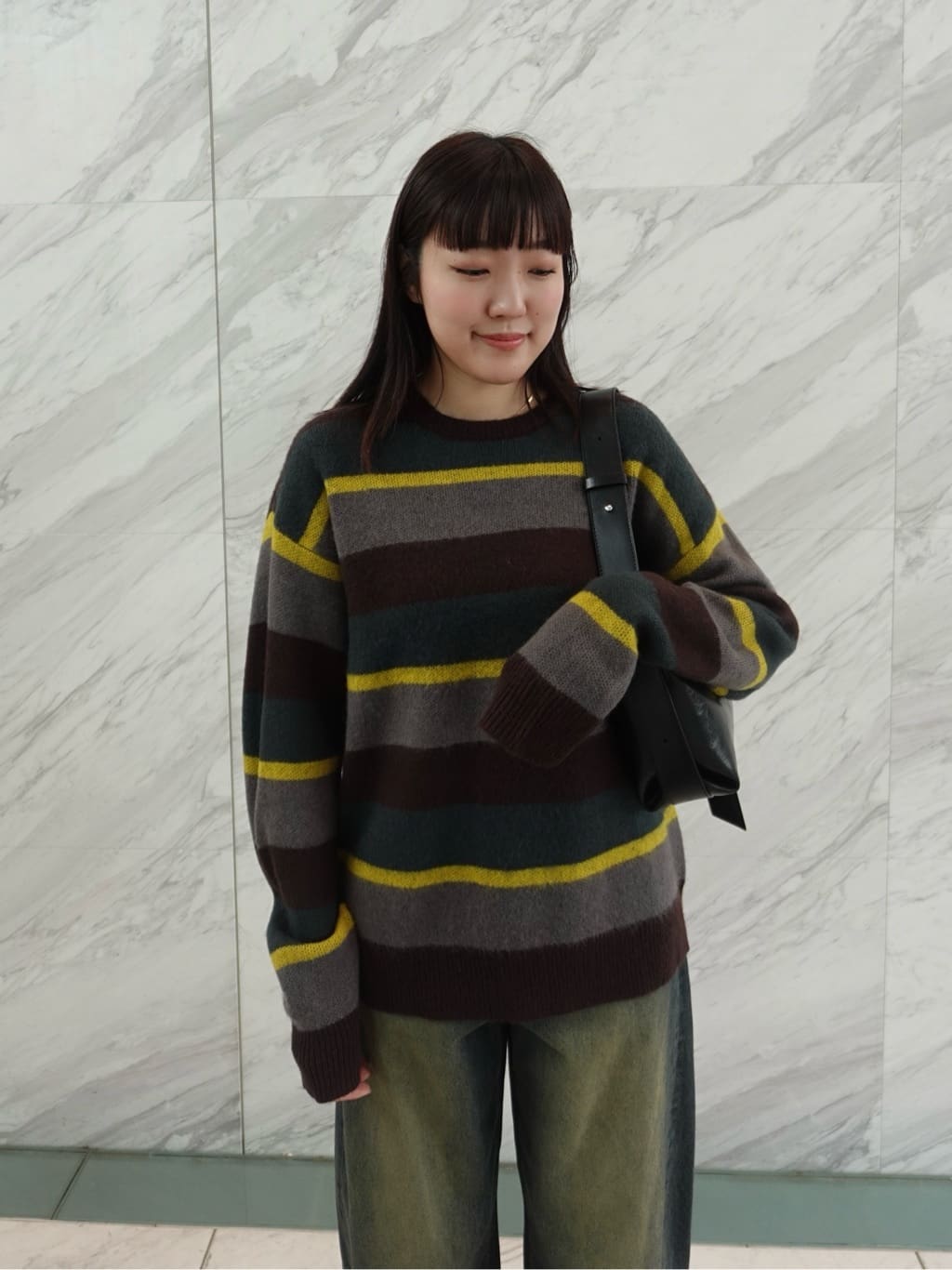 Akutagawaさんの「tk.TAKEO KIKUCHI｜バレルシルエットパンツ（デニム＆カラーパンツ）」を使ったコーディネート