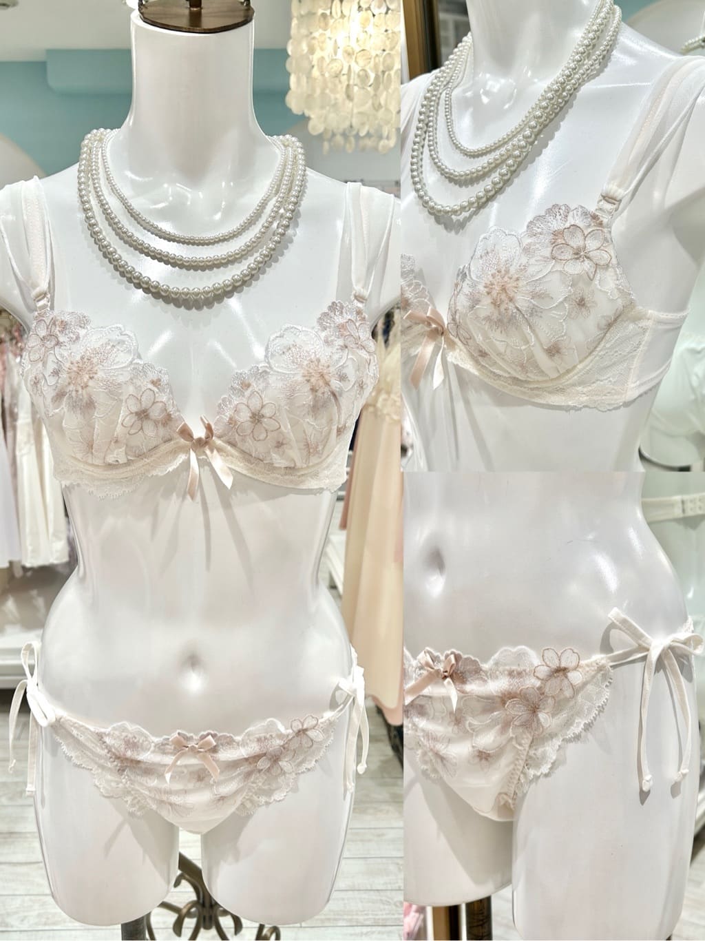 ichiさんの「Risa Magli｜フェリーチェ ブラジャー （D-F） ＜サイドシェイプ＞」を使ったコーディネート