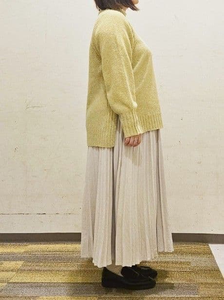 okayuさんの「THE SHOP TK｜クラシカルな装い ウールライクスタンドカラーコート」を使ったコーディネート