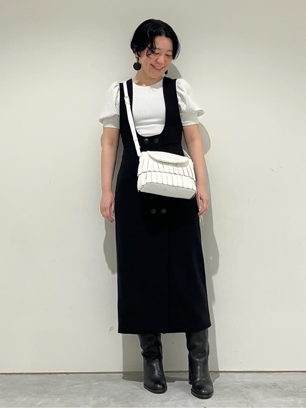 Cさんの「HIROKO HAYASHI｜FRANGIA（フランジャ）ショルダーバッグ」を使ったコーディネート