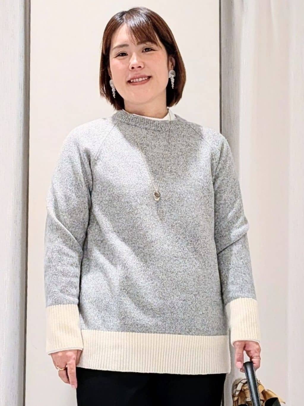 Onumaさんの「UNTITLED｜【ミディ丈/軽やか】セミラグランリバー コート」を使ったコーディネート