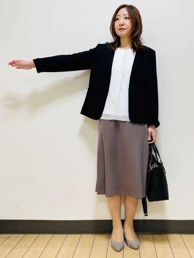 miiiさんの「Reflect｜【SS-4Lサイズ】匠ソフトフレアスカート」を使ったコーディネート