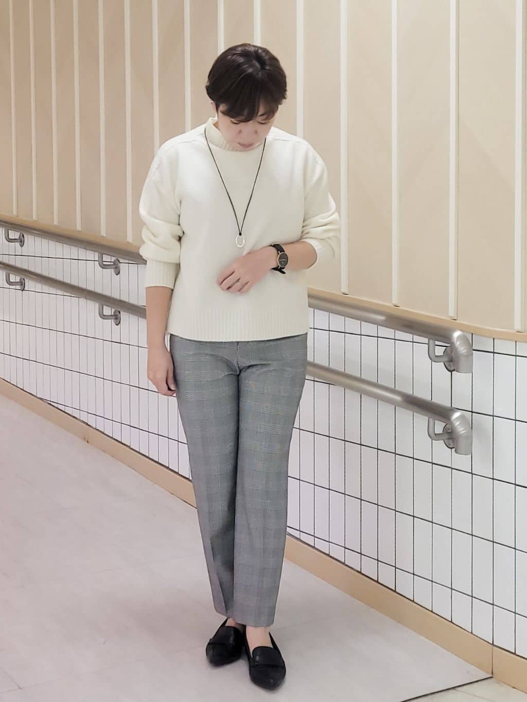 tomoさんの「COUP DE CHANCE｜【フランス産ホワイトダックダウン／FP800保温性◎／抗菌防臭／手洗い可】ロングダウンコート」を使ったコーディネート