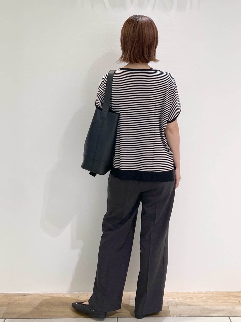 たけねぇさんの「OPAQUE.CLIP｜《6色展開／S-LLサイズ》ドルマンスリーブニット【UV／接触冷感／洗濯機洗い可／抗ピル】」を使ったコーディネート