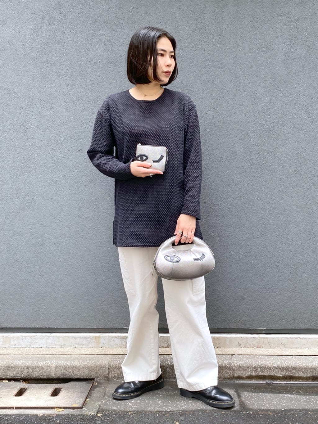 Uさんの「HIROKO HAYASHI｜OSTRO（オストロ）クロワッサンバッグ」を使ったコーディネート