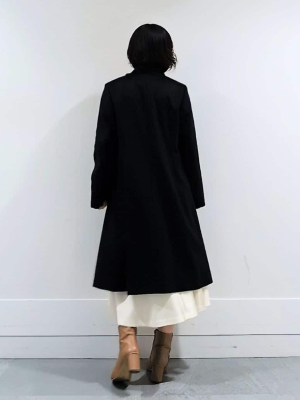 ミズタさんの「UNTITLED｜【洗える】モックネックミラノリブニット」を使ったコーディネート