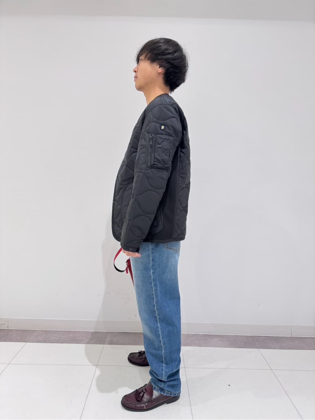 MATSUBARAさんの「DRESSTERIOR｜◆【Safari5月号掲載】10．6oz コンフォートワイドデニムパンツ」を使ったコーディネート