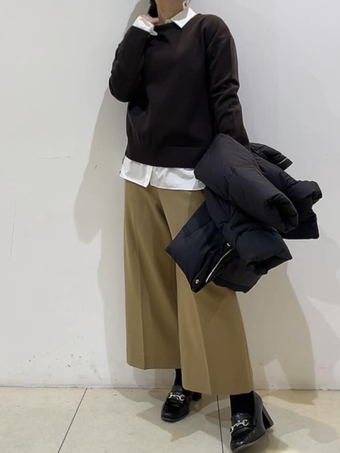 watanabeさんの「UNTITLED｜【トレンド/撥水機能/防寒】ショートダウンコート」を使ったコーディネート