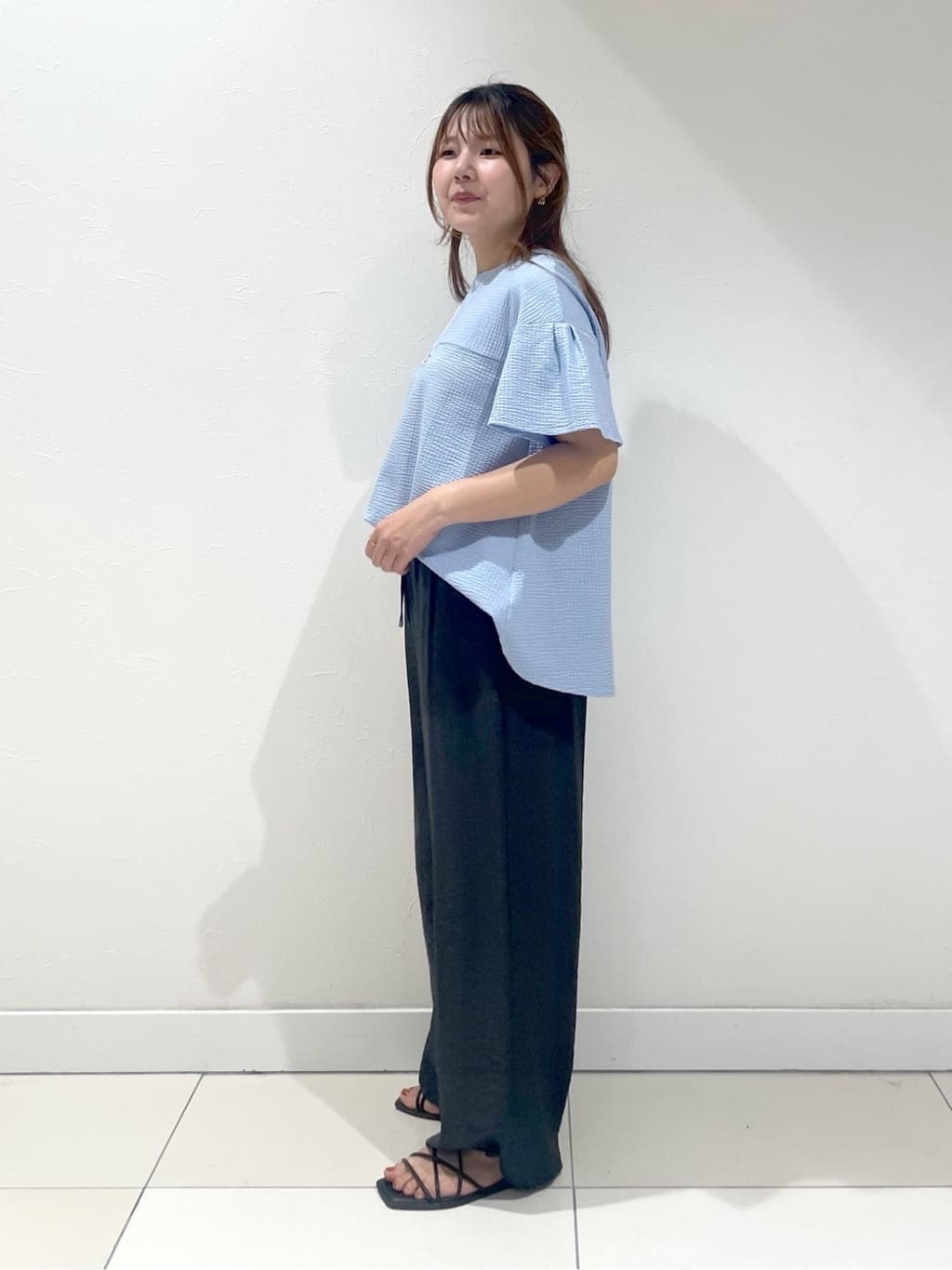 YUUKIさんの「INDIVI｜パール調ボウタイネックレス」を使ったコーディネート