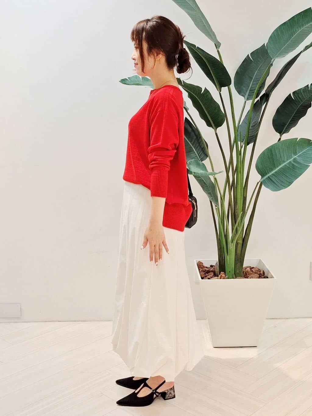 YuKaRiさんの「UNTITLED｜【8色展開/体型カバー】魅せるタイムレスニット」を使ったコーディネート
