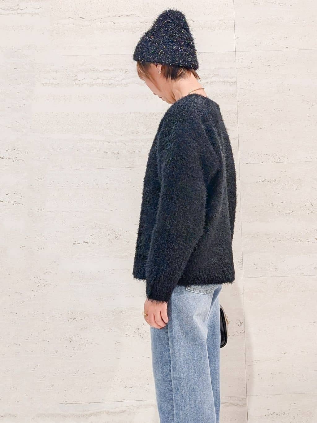 kemyさんの「OPAQUE.CLIP｜ロングロゴTシャツ【洗濯機OK】」を使ったコーディネート