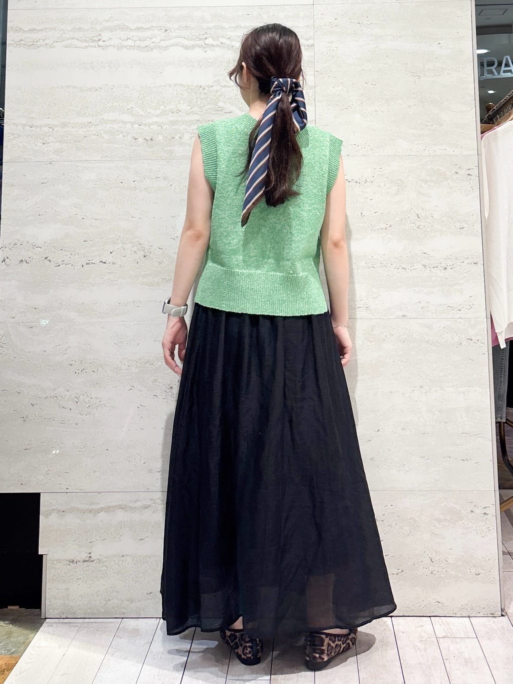 かほさんの「OPAQUE.CLIP｜《美人百花掲載》名品フラットバレエシューズ」を使ったコーディネート