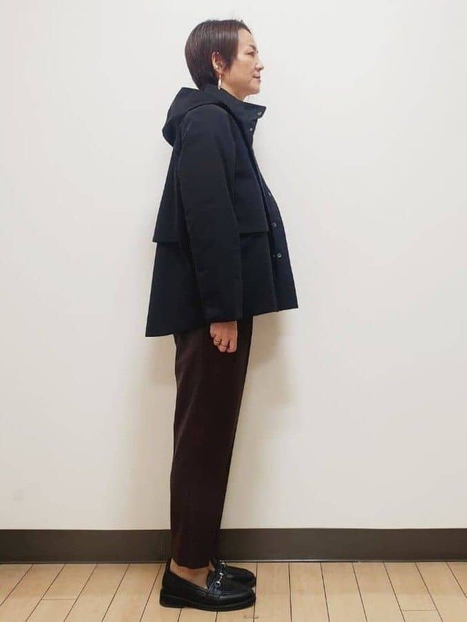 yuuさんの「Reflect｜【すっきり見え／フード取り外し可／通勤におすすめ◎】ライティアウター」を使ったコーディネート