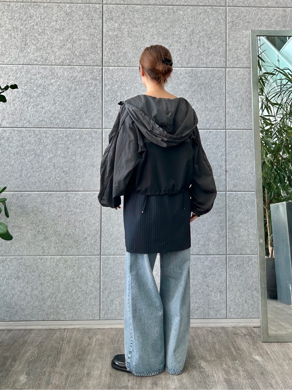 harunaさんの「CODE A｜urban light crop blouson」を使ったコーディネート