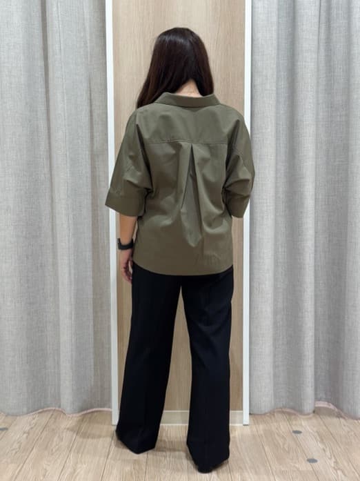 sachiさんの「grove｜すっきりもリラックスも叶える　ウエストイージー美脚フレアパンツ」を使ったコーディネート