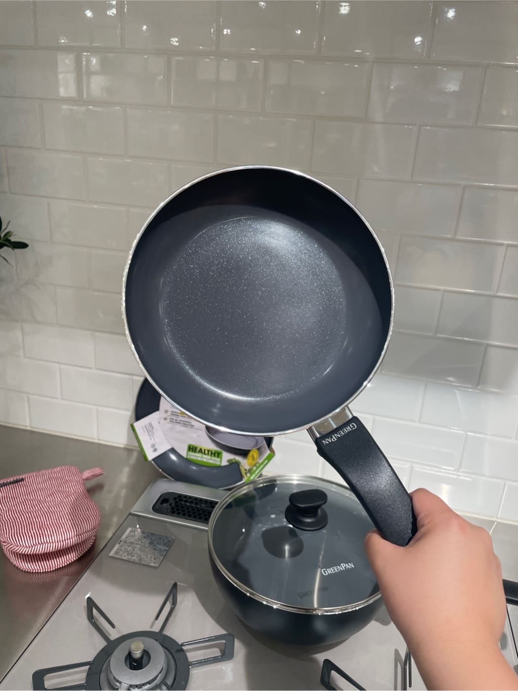 まのちゃんさんの「212 KITCHEN STORE｜エッセンス フライパン 20cm ＜GreenPan  グリーンパン＞」を使ったコーディネート