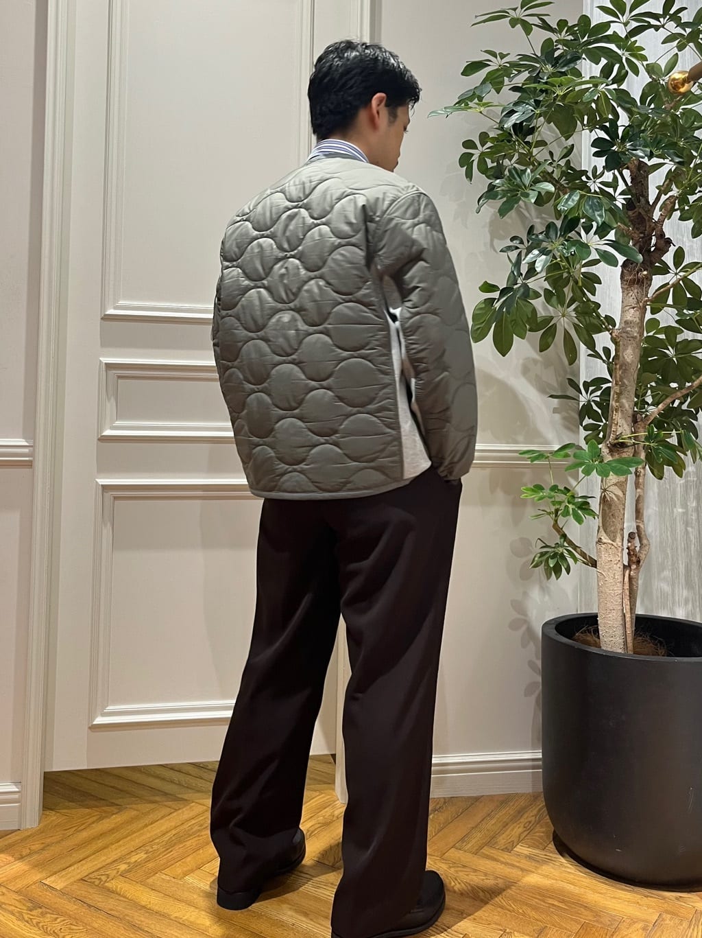 Tokuさんの「DRESSTERIOR｜◆キルティング ライナージャケット」を使ったコーディネート