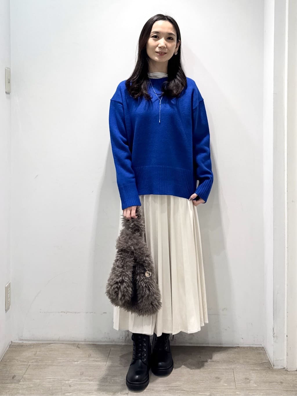 yuicciさんの「OPAQUE.CLIP｜シアーハイネックトップス【洗濯機OK】」を使ったコーディネート