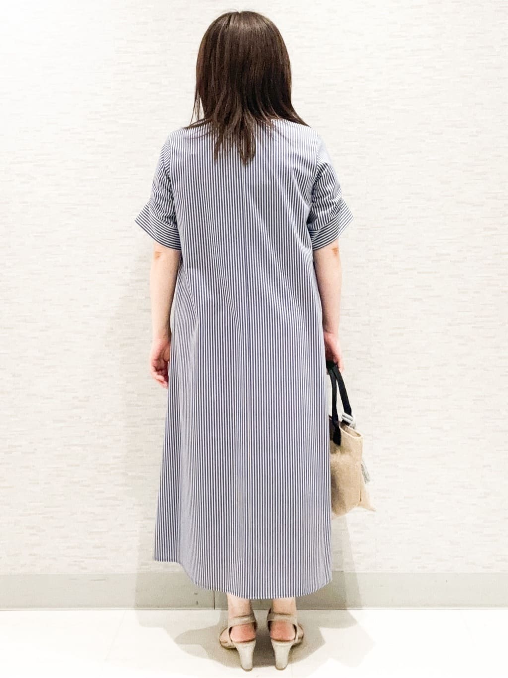 yuさんの「COUP DE CHANCE｜【手洗い可／日本製】リラクシーワンピース」を使ったコーディネート
