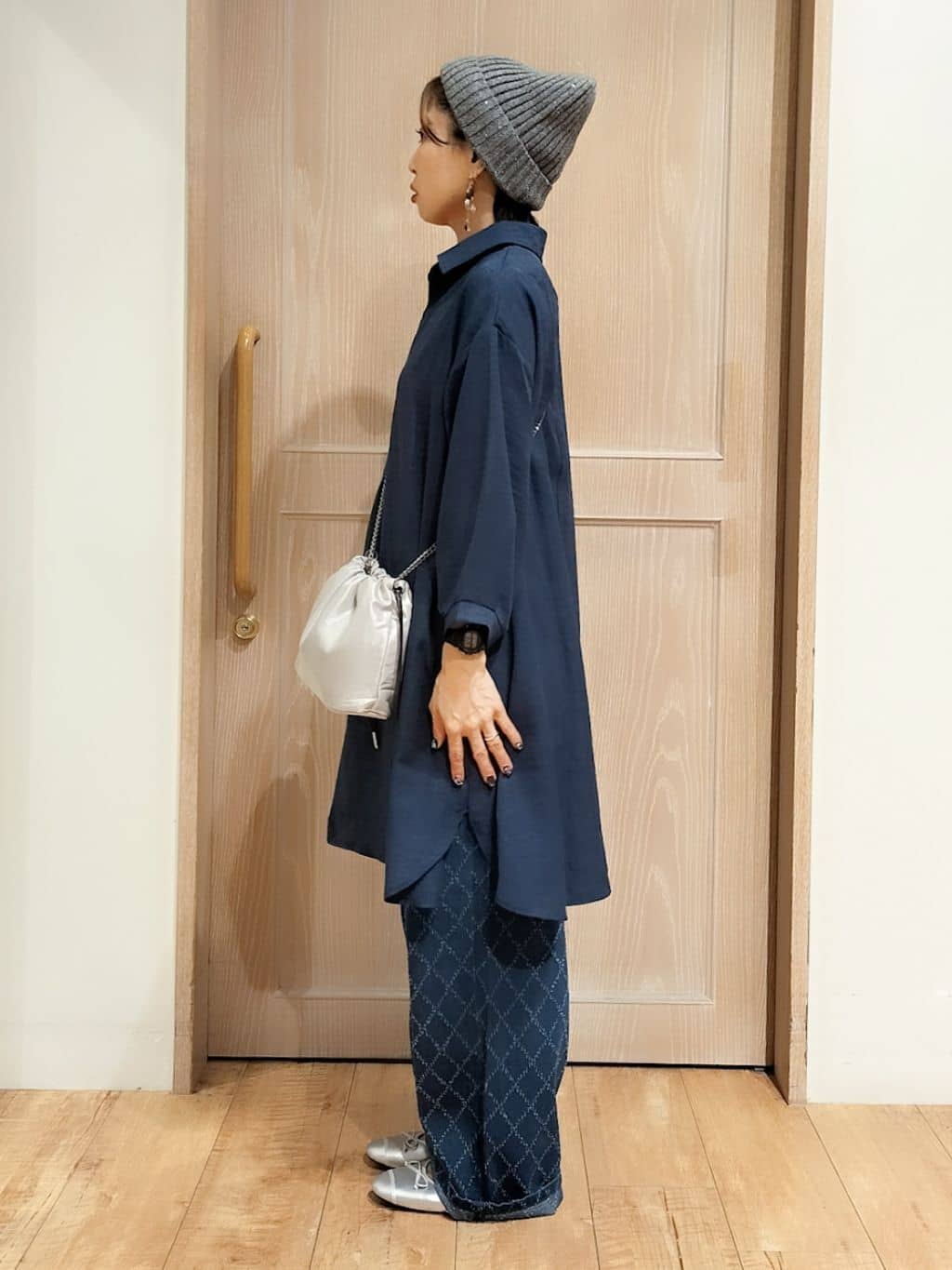 YUKIさんの「SHOO･LA･RUE｜【S-LL/体型カバー】さらっとしたタッチが魅力 デニムライクチュニック」を使ったコーディネート
