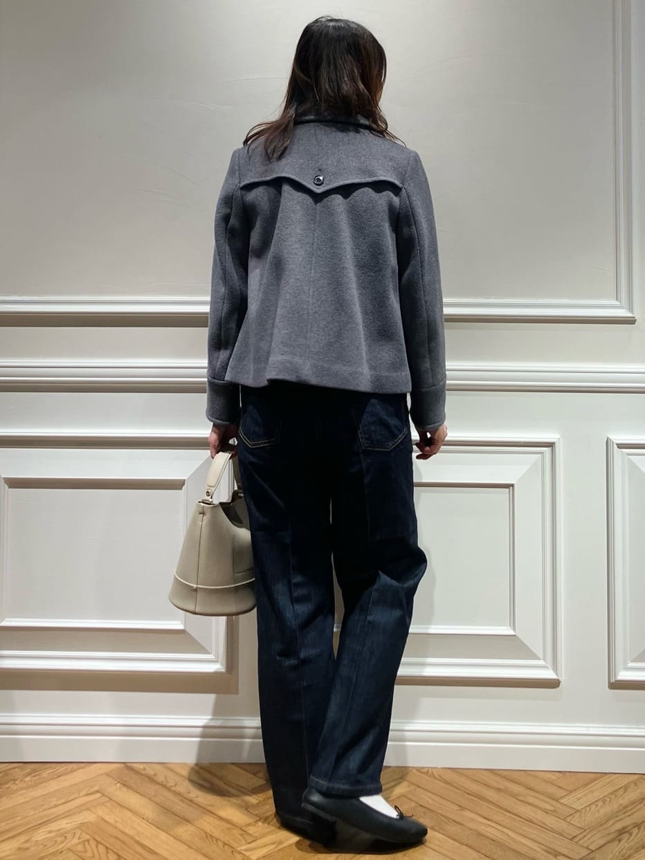 TSUKUIさんの「DRESSTERIOR｜2WAYレースカラーニット」を使ったコーディネート