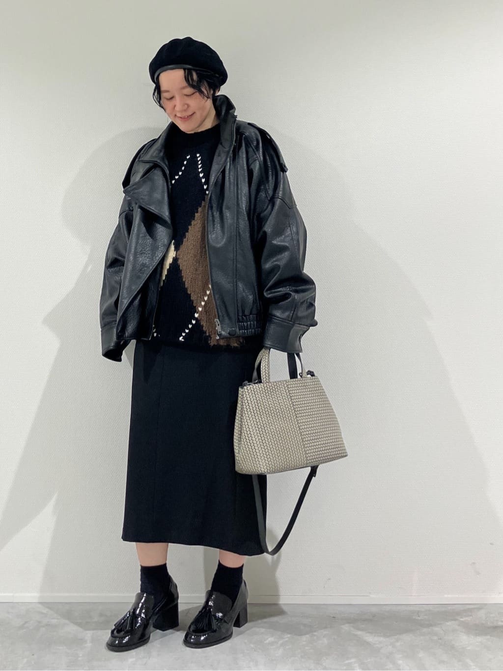 Cさんの「HIROKO HAYASHI｜OTTICA（オッティカ）2wayショルダーバッグ」を使ったコーディネート