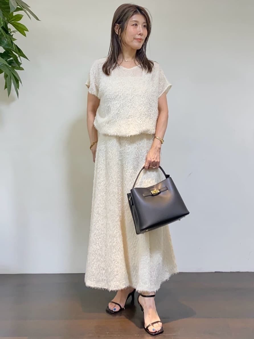 tomoさんの「UNTITLED｜【吸水速乾/洗える】ハーフスリーブジャケット」を使ったコーディネート