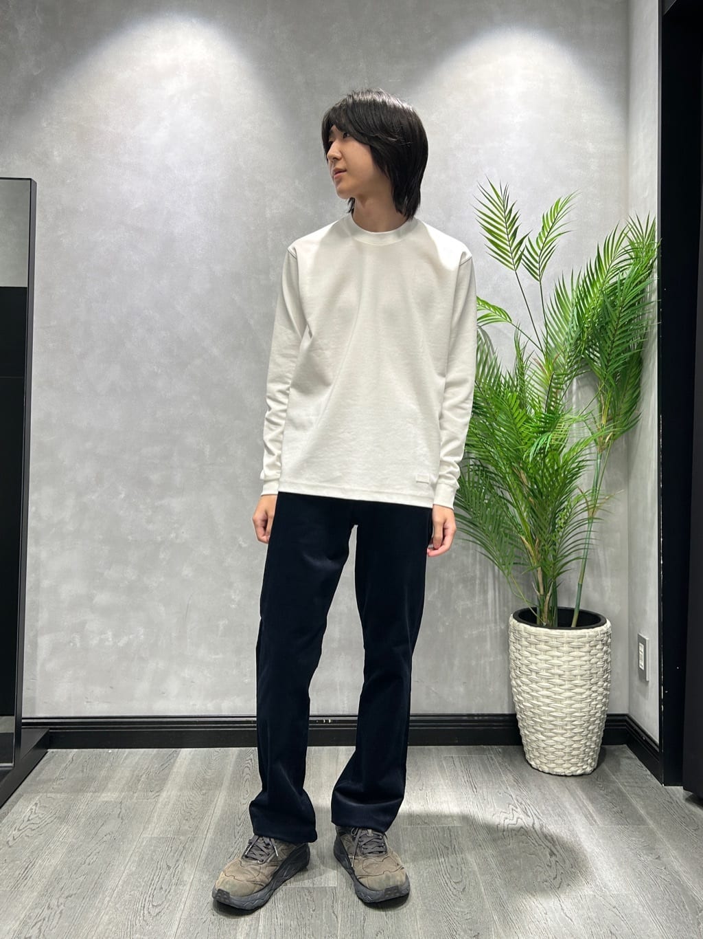 ruiさんの「TAKEO KIKUCHI｜【Made in JAPAN】播州織 ドビー千鳥シャツ」を使ったコーディネート