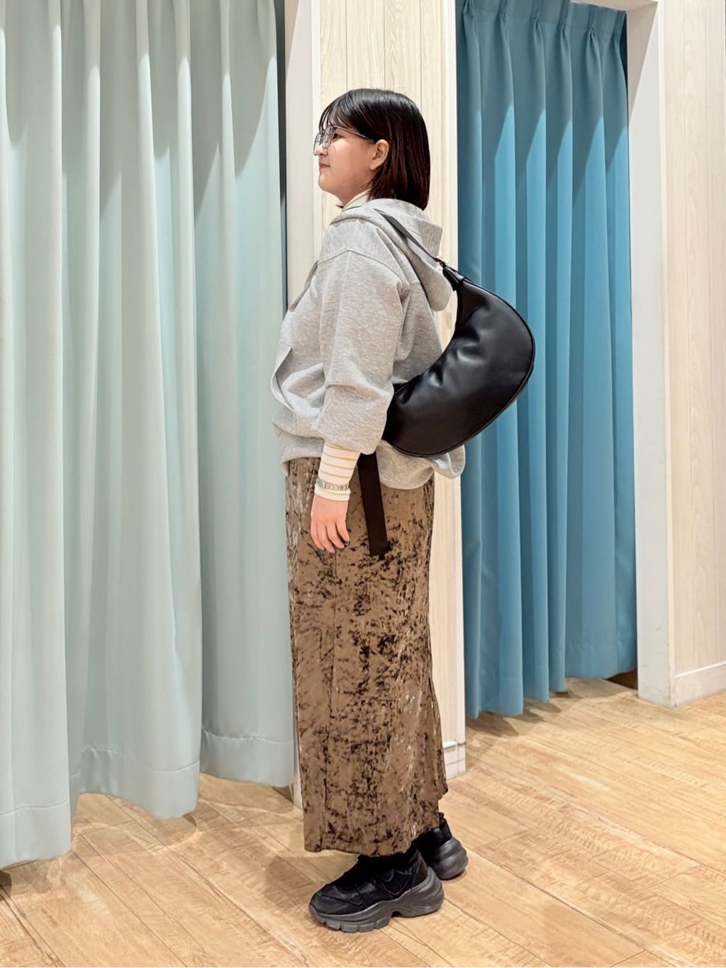 砂糖さんの「SHOO･LA･RUE｜【S-LL】上品なレースハイネックトップス」を使ったコーディネート